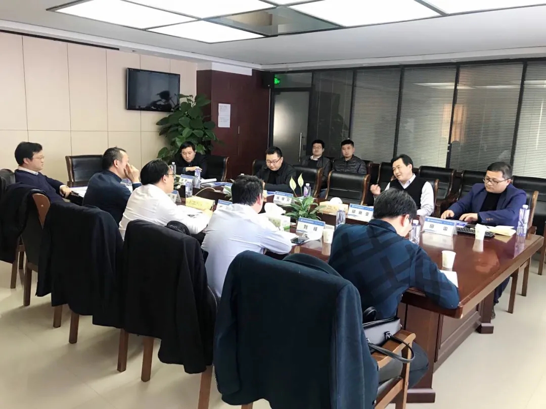 中钢安环院领导莅临百乐博bIbo集团观摩交流，融合创新共发展！-河南百乐博bIbo安全科技股份有限公司